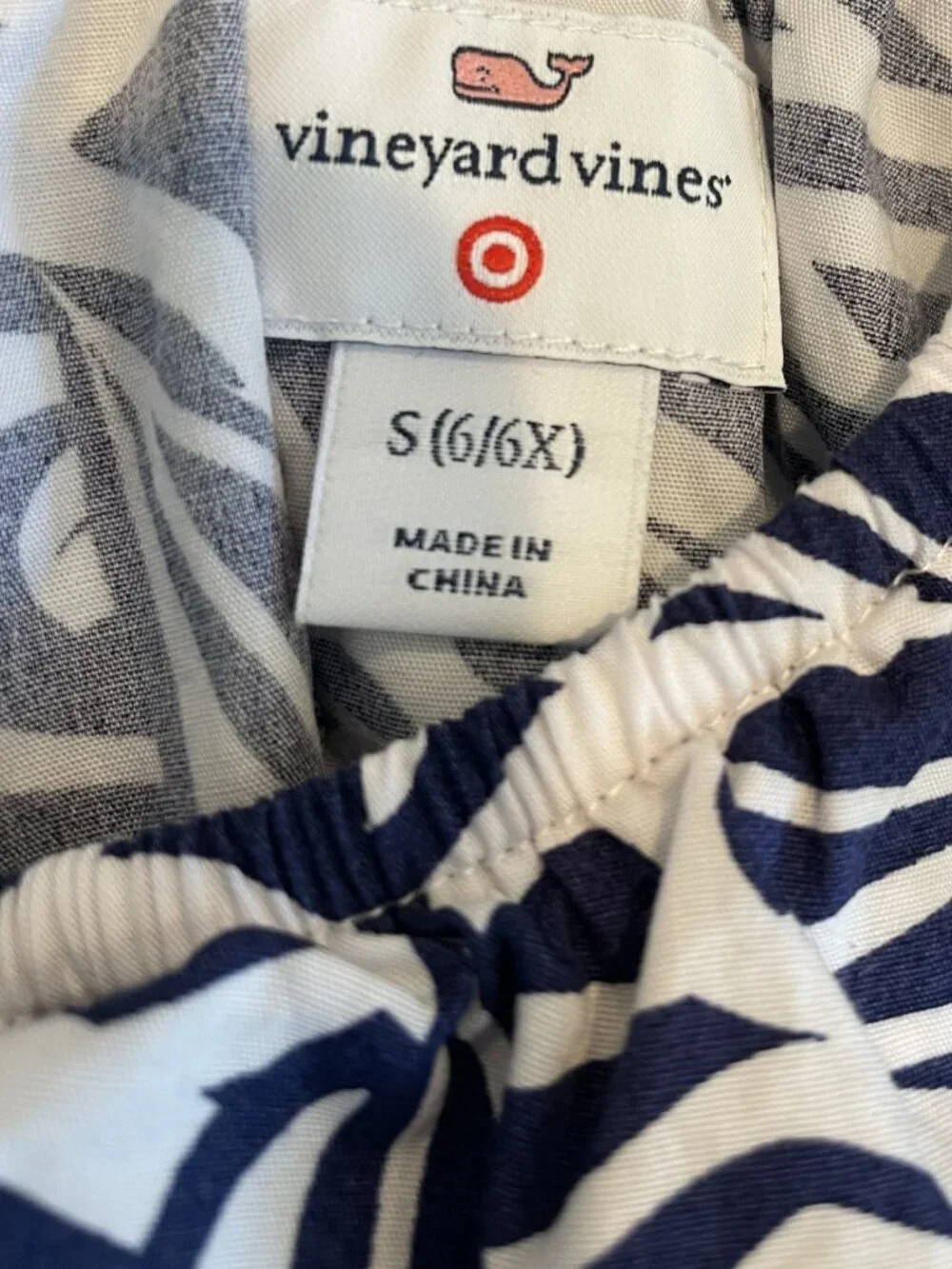 Vineyard Vines by Target size 6x summer dress Sailboat/ocean theme, blue/white